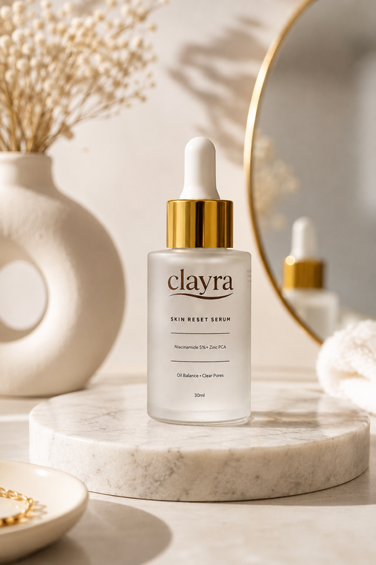 Clayra Skin Reset Serum - Niacinamide 5% + Zinc PCA